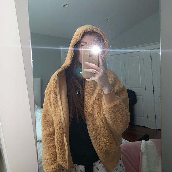 TOPSHOP teddy bear jacket - Picture 3 of 4